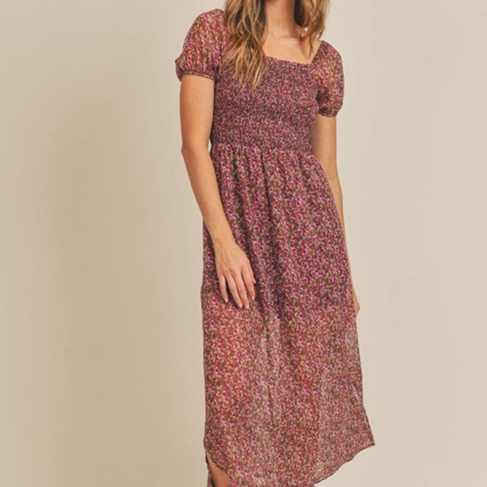 Sadie & Sage Dear Rosaline Midi Dress